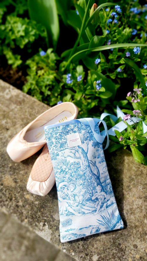 Ballet pointe bag toile de jouy 2